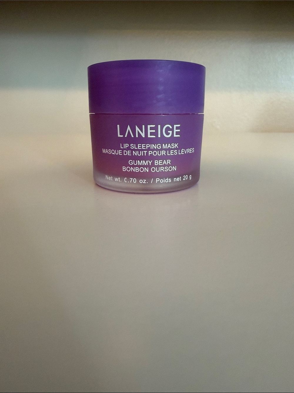 LANEIGE Lip Sleeping Mask Gummy Bear 20g | Full Size | New Without Box